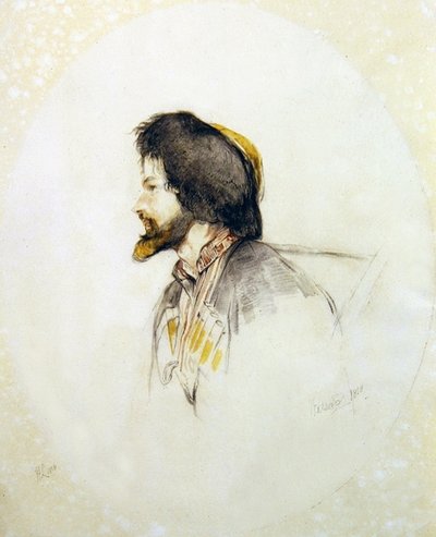 Egy keleti úriember portréja alkotó: John Frederick Lewis