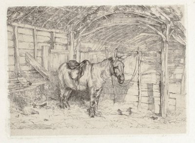 Istállójelenet alkotó: John Frederick Lewis