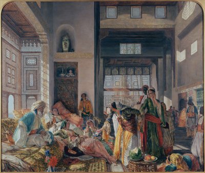 Az elfogott levelezés alkotó: John Frederick Lewis