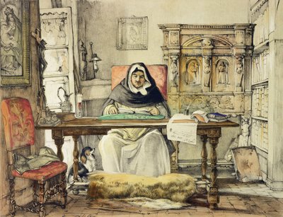 A perjel, a Charles Joseph Hullmandel (1789-1850) által metszett "Sketches of Spain" című, 1836-ban kiadott műből. alkotó: John Frederick Lewis