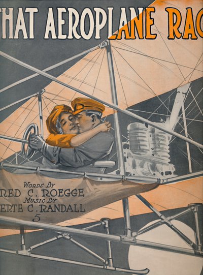 „Az a repülőgép-rongy”, 1911. alkotó: John Frew