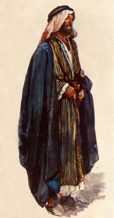 Arab Farmer. Jeruzsálem szomszédsága, 1902. alkotó: John Fulleylove