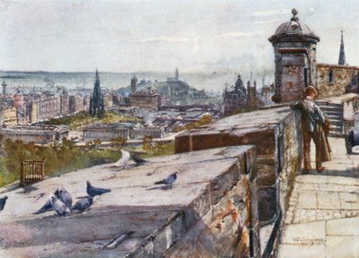 Edinburgh a kastélyból alkotó: John Fulleylove