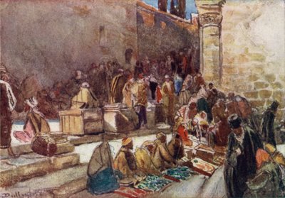 A jeruzsálemi Szent Sír-templom előudvarának bejárata alkotó: John Fulleylove