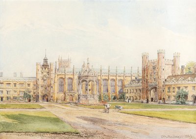 Great Court, Trinity College alkotó: John Fulleylove