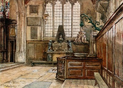 Allhallows belseje, Barking-by-the-Tower alkotó: John Fulleylove