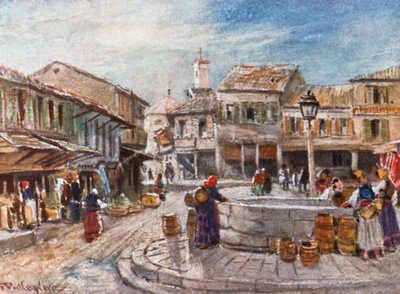 Kalamata a Messenei-öbölben alkotó: John Fulleylove