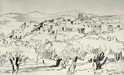 Kirjath-Jearim, 1902. alkotó: John Fulleylove