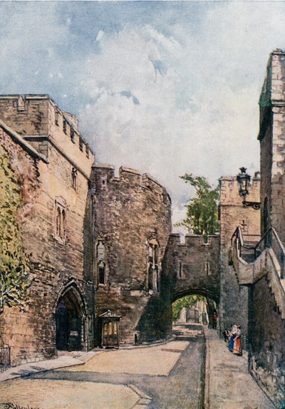 A Bloody Tower és a Jewel House (Wakefield Tower), keletre néz alkotó: John Fulleylove