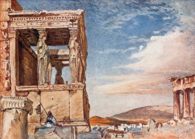 Az Erechtheum karyatida portikusa nyugatról alkotó: John Fulleylove