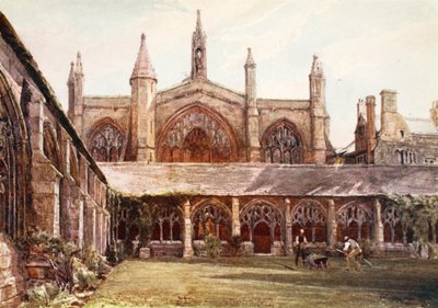The Cloisters, New College alkotó: John Fulleylove