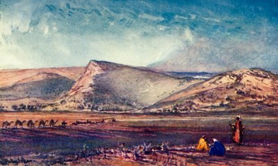 A Názáret körüli dombok Esdraelon síkságáról, 1902. alkotó: John Fulleylove