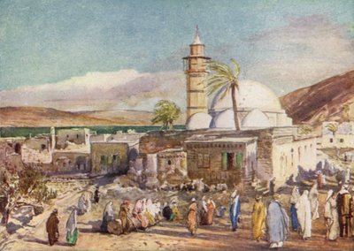 A tibériai mecset és a galileai tó alkotó: John Fulleylove