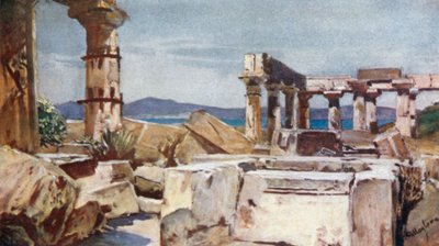 Athéné temploma Aigina szigetén alkotó: John Fulleylove