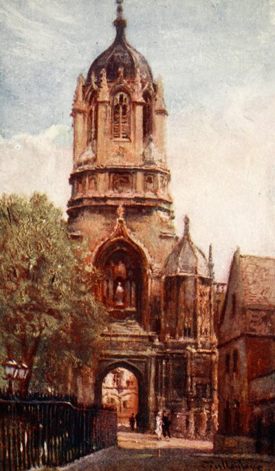 Tom Tower, Christ Church College, 1903 alkotó: John Fulleylove