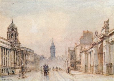 Whitehall 1906-ban alkotó: John Fulleylove