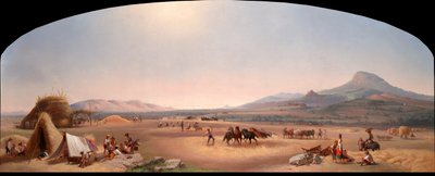Aratógépek a római Campagna-n alkotó: John Gadsby Chapman
