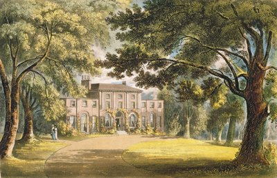 Holly Grove House, Ackermann „Repository of Arts” című művéből, 1826 körül megjelent alkotó: John Gendall