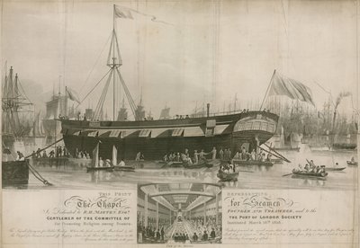 A kápolna tengerészek számára, amelyet 1818. március 18-án alapítottak, és Wapping mellett kötöttek ki alkotó: John Gendall
