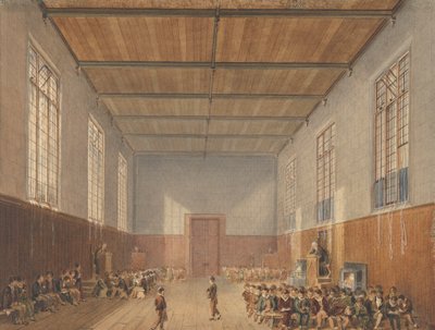 A Hall, a Rögbi Iskola alkotó: John Gendall
