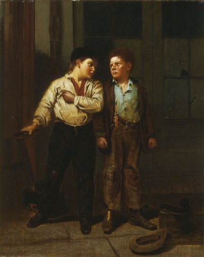 vita a területről, alkotó: John George Brown