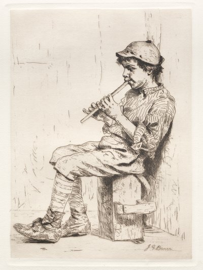 Elhanyagolt üzlet alkotó: John George Brown