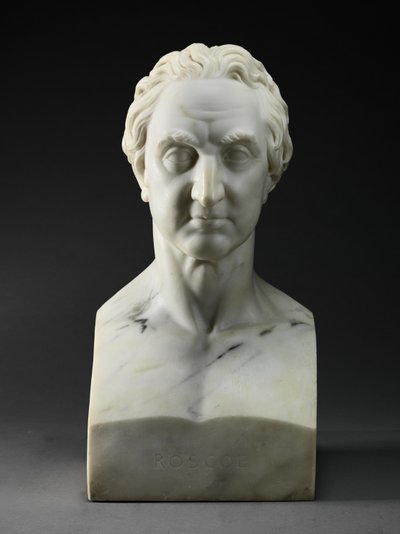 William Roscoe (1753-1831) 1819 (márvány) alkotó: John Gibson