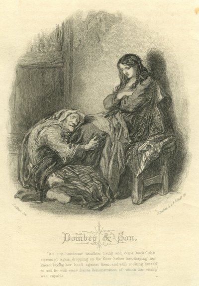 Dombey und Son: Alice Brown és az anyja alkotó: John Gilbert