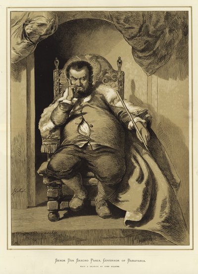 Senor Don Sancho Panza alkotó: John Gilbert