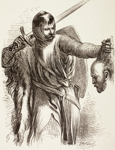 A köcsög Ausztria fejével, 1890 alkotó: John Gilbert
