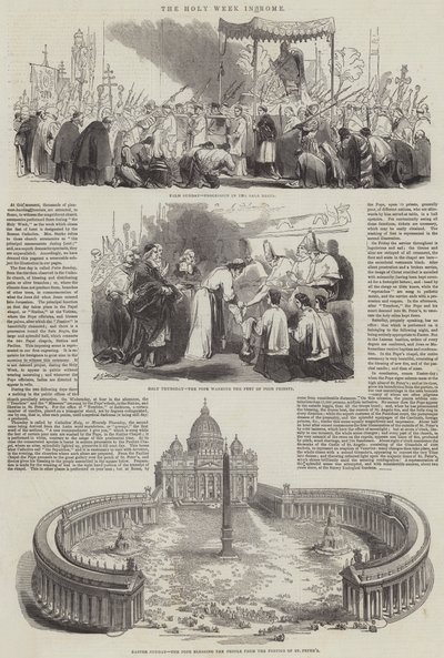 Nagyhét Rómában alkotó: John Gilbert