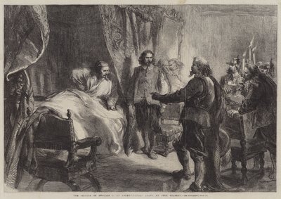 I. Károly elfoglalása a Holmby-House-ban alkotó: John Gilbert