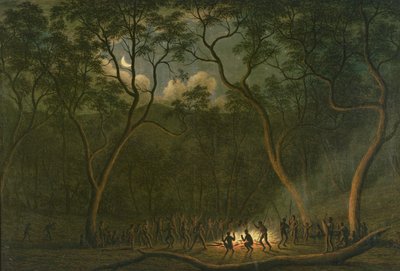 Aboriginal Coroboree Van Diemen földjén alkotó: John Glover