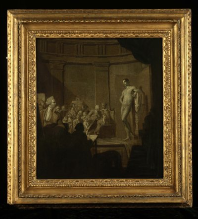 Egy Akadémia, 1759-60 körül alkotó: John Hamilton Mortimer