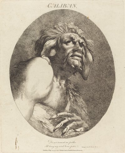 Caliban alkotó: John Hamilton Mortimer