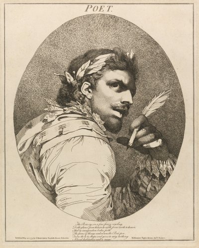 „Költő”, a „Szentivánéji álom” V. felvonásának i. jelenetéből alkotó: John Hamilton Mortimer
