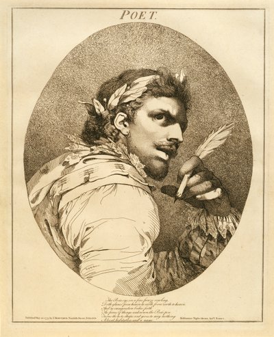 Költő, Szentivánéji álomból, V. felvonás, I. jelenet, 1775 alkotó: John Hamilton Mortimer