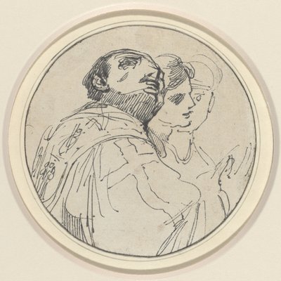 Három keleti fej alkotó: John Hamilton Mortimer