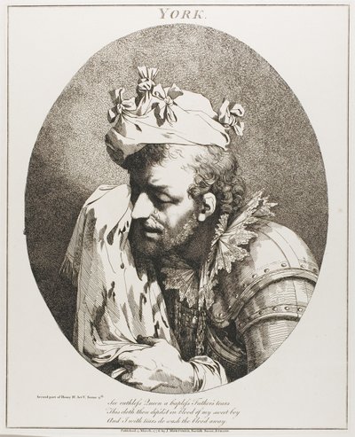 York, a Tizenkét karakter Shakespeare-ből alkotó: John Hamilton Mortimer
