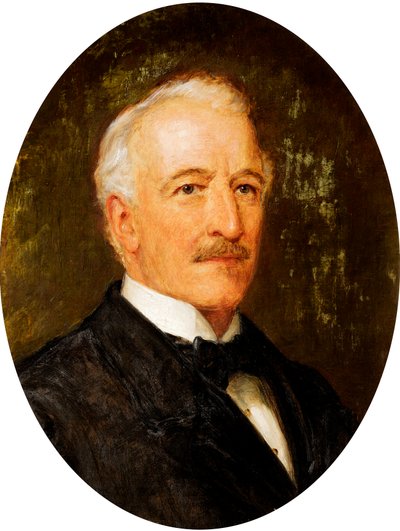 Charles Conrad Adolphus du Bois de Ferrieres báró (1823-1908), Cheltenham liberális képviselője (1880-85), 1885-1900 körül (olaj, vászon) alkotó: John Hanson Walker
