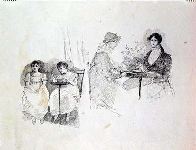 Társasjátékok (toll és tus, papír) alkotó: John Harden