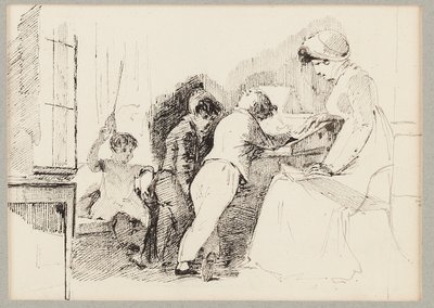 Jessy, Robert, Joseph és Sophie, 1818 alkotó: John Harden