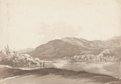 Curwen úr görög páholya, a Windermere-tó (wc papíron) alkotó: John Harden
