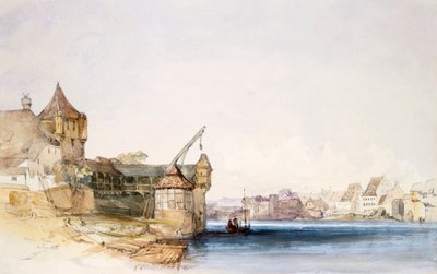 Bázeli kilátás, 1842 alkotó: John Harper