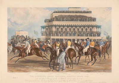 Egy a négyből: The Liverpool Great National Steeple-Chase alkotó: John Harris