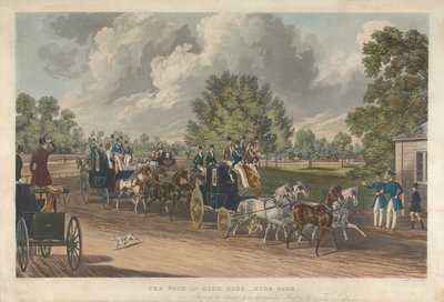 A Four-in-Hand Club, Hyde Park alkotó: John Harris