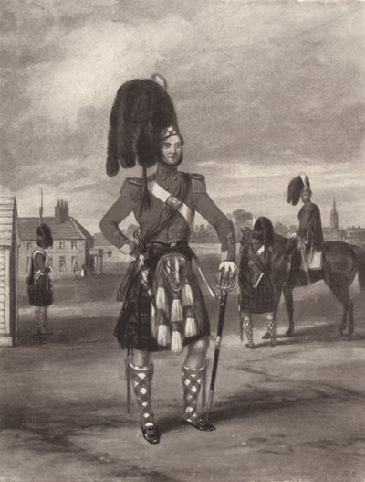 A 93. Sutherland Highlanders Review Order, c1820-1870, 1909 alkotó: John Harris Junior