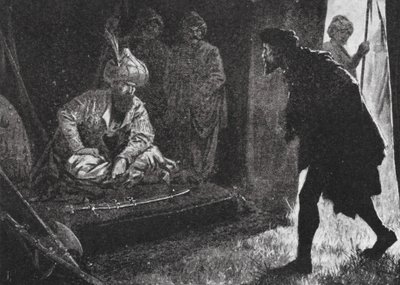 Egy görög kormányzó interjúja Oszmánnal (lithó) alkotó: John Harris Valda