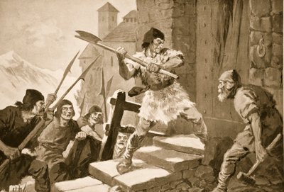 Appenzell és St. Gall népének lázadása alkotó: John Harris Valda