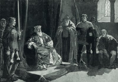 Owen Glendower parlamentje (tagok) alkotó: John Harris Valda